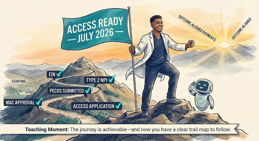 The Finish Line Summit - The journey is achievable with a clear trail map to follow