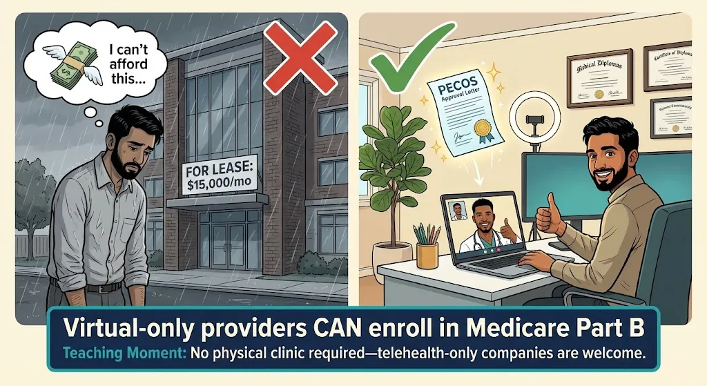 The Virtual Clinic Victory - Virtual-only providers can enroll in Medicare Part B